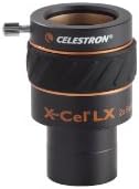 CELESTRON 93432 Luminos 15mm okular i 93529 X-CEL LX 1,25-inčni 2x Barlow objektiv