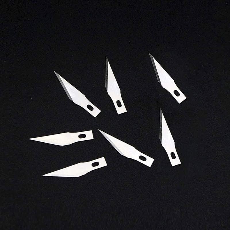 11 oštrice Nehrđajući čelik graviranje noževi oštrice rezač Craft noževi za rezbarenje kože zanati