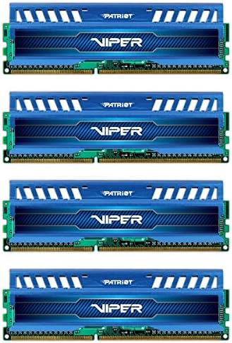 Patriot 32gb Viper III DDR3 1866MHz CL10 Desktop memorija sa Saphire Blue Heatsink- PV332G186C0QKBL