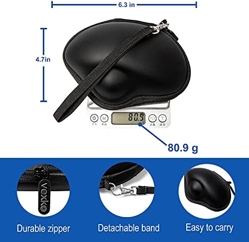 Vexko putna torbica za miš kompatibilna sa Logitech M570 / Ergo M575 bežičnim Trackball računarskim mišem-samo futrola