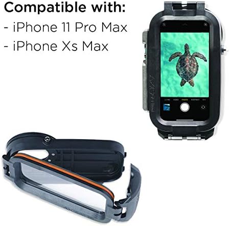 Aquatech Axisgo iPhone 11 Pro Max / iPhone XS Max vodootporni telefonski snop kućišta - sadrži pištolj