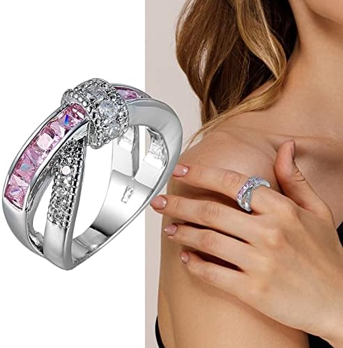 2023 NOVI MULTICOLOR ZIRCON ornament prsten za vjenčanje ženske ornament ručno ornament zabava Prsten