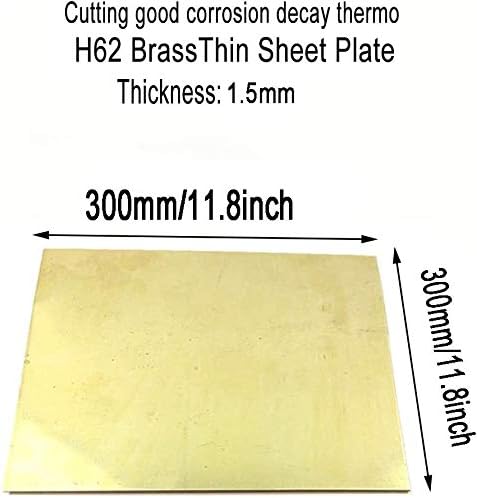Nianxinn H62 mesing ploča Prilagođena Veličina CNC Frame Model Mould DIY Debljina jastučića