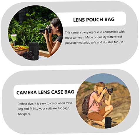 SOLUSTRE torba za sočiva DSLR kamera objektivi kamere DSLR torba za kameru Navlaka za kameru DSLR torba