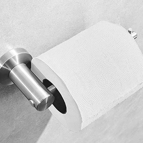 HOUKAI zidni držač toaletnog papira, Držač papira za kupatilo i kuhinjsku rolu od nerđajućeg čelika, držač papirnih