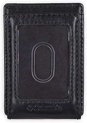 Columbia muški kožni prednji džepni držač za novčanik za putovanja