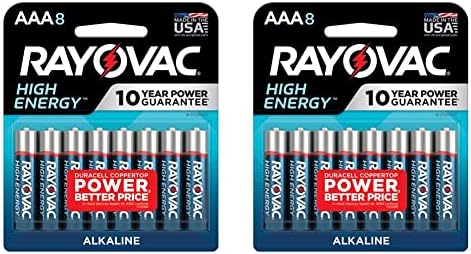 Rayavac AAA baterije, alkalne, 8 brojeva