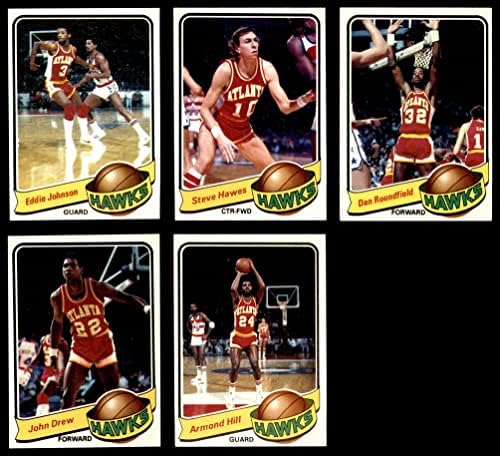 1979-80 TOPPS Atlanta Hawks Team Set Atlanta Hawks Ex / MT Hawks
