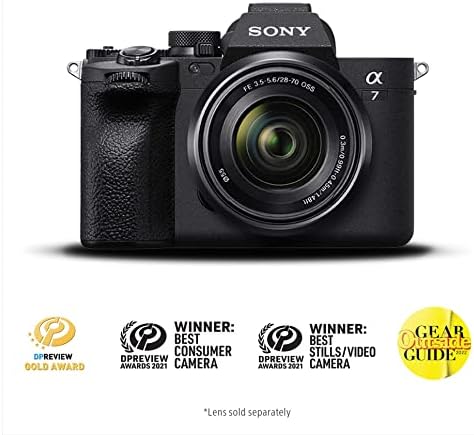 Sony Alpha 7 IV full-frame kamera sa izmjenjivim objektivima bez ogledala, samo tijelo , crna