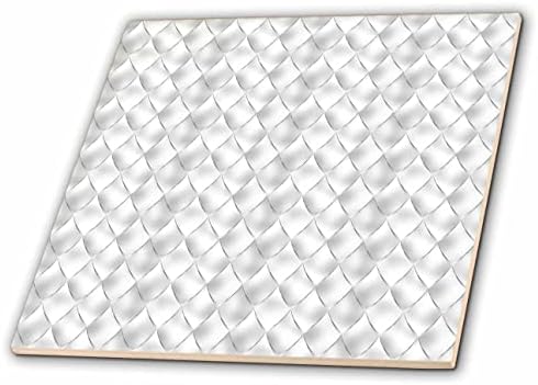 3drose Glam slika Silver White Dragon Scales uzorak-Tiles