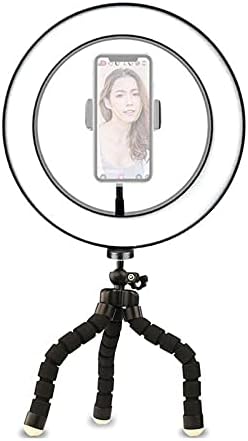 BHVXW 26cm Led Selfie Ring lampa Ring Fill Light sa Mini držačem Stativa od hobotnice sa kopčom za šminkanje