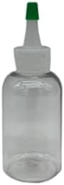 Prirodne farme 2 oz Clear Boston BPA Besplatne boce - 8 pakovanja Prazna kontejnera za punjenje