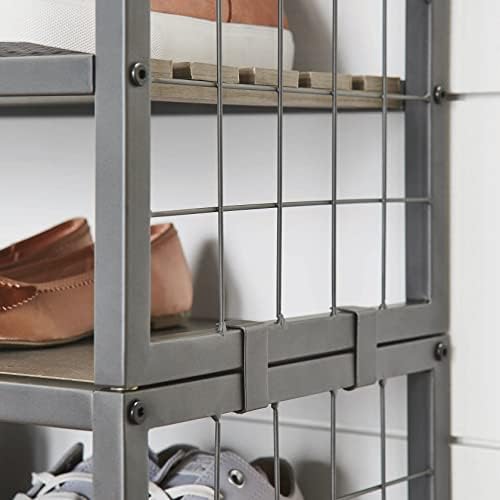 Wrkbks jednostavan stalak za cipele, siva