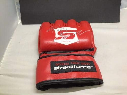 Fedor Emelianenko potpisao Strikeforce zvanične borbene rukavice Auto PSA / DNK COA 1g UFC rukavice