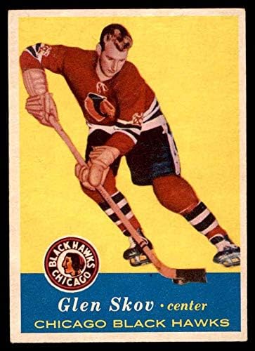 1957. gornje slike 30 Glen Skov Chicago Blackhawks ex blackhawks