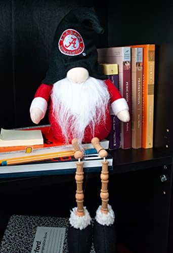 Hanna's Handiworks Univerzitet Alabama Crimson Tide plišani Gnome Sitter sa visećim nogama od perli dekoracija