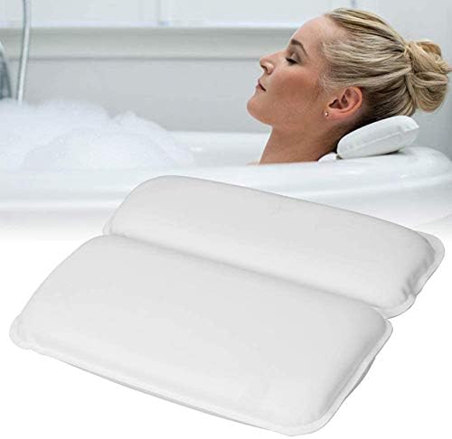 LHH jastuk za kupanje, komforan jastuk za kadu sa neklizajućim usisnim čaše za ergonomsko naslon za naslon za
