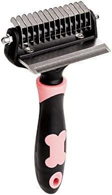 HATELI samočišćenje pet Slicker Brush Grooming Hair Deshedding Brush Undercoat Rake alat za Linjanje pasa