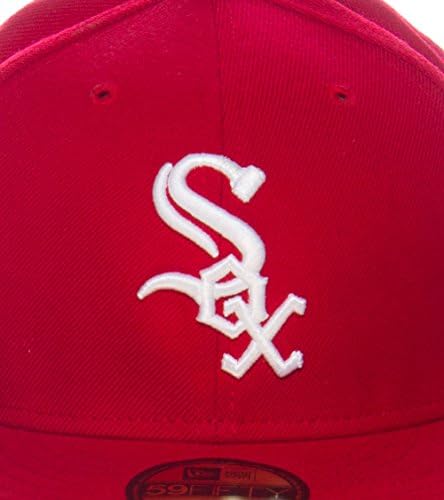 New Era Chicago White Sox 59FIFTY modni grimizni šešir