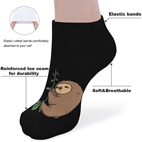 Slatka legla smiješna trčanje čarape za gležnjeve Atletic Ne-Prikaži čarape za jastuke za muškarce