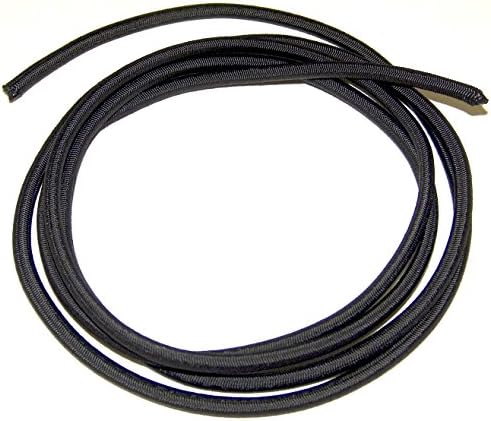 Bungee Cord, udarni kabel, crna, 1/4 6 ft dužine