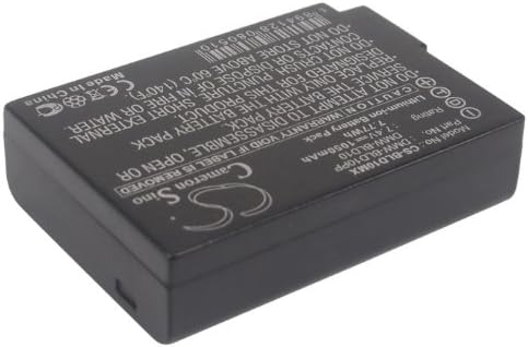 Cameron Sino Nova zamjenska baterija odgovara Panasonic Lumix DMC-G3, Lumix DMC-G3K, Lumix DMC-G3Kbody, Lumix