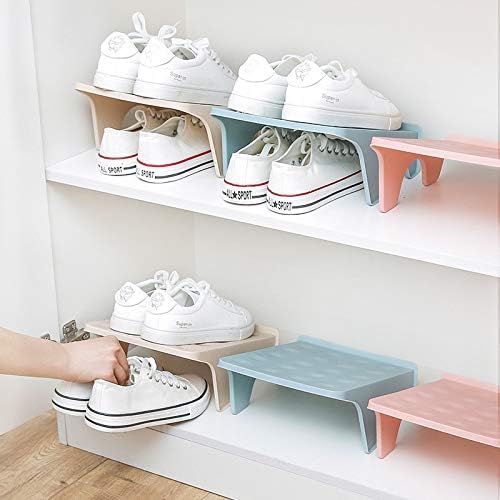 Debele cipele stalak za plastičnu obuću za skladištenje Skladište sastavljenog prostora uštede višeslojni
