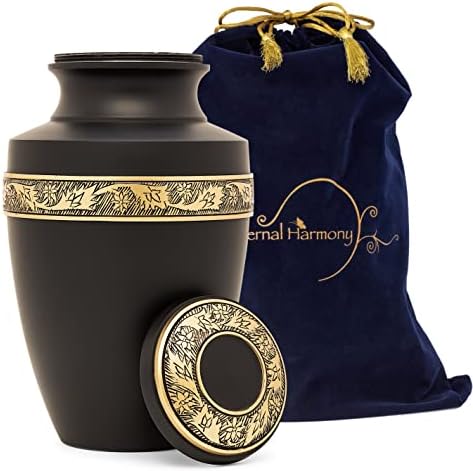 Eternal Harmony urna za kremiranje za ljudski pepeo / urna za odrasle pažljivo ručno izrađena elegantnim
