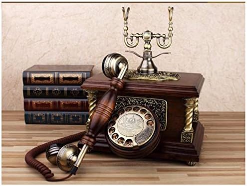 Retro staromodni telefon Retro rotacijskog biranja telefonski telefon Telefon, kabeli telefon za dom i dekor,