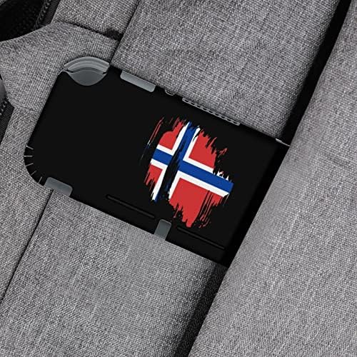 Naljepnice za naljepnice za retro norveške zastave pokrivaju zaštitnu zaštitnu površinu kože