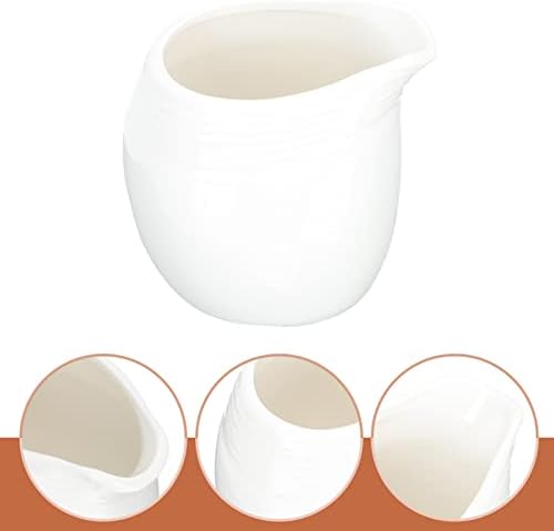 Cabilock Glass terarijum krema za kafu Mini keramička krema za umak mali čamac za kafu krem Vrč