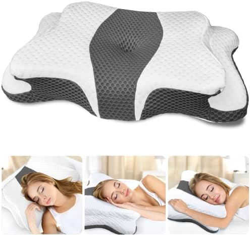5x jastuk za ublažavanje bolova cervikalni jastuk za potporu za vrat i ramena, jastuk za pirsing ušiju dizajn