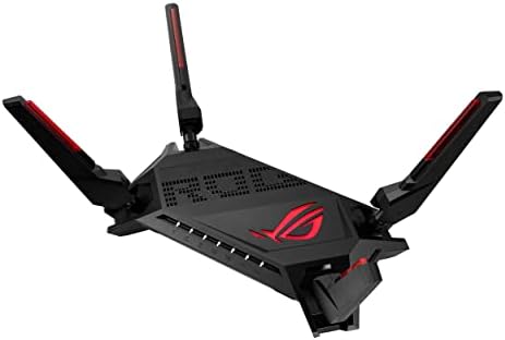 ASUS ROG Rapture GT-AX6000 Dual-Band WiFi 6 proširivi ruter za igre, dvostruki 2.5 G portovi, ubrzanje igre