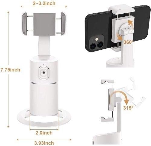 Boxwave Stalak i nosač za Blu Studio X10 - Pivottrack360 Selfie stalak, praćenje lica okretnog postolja