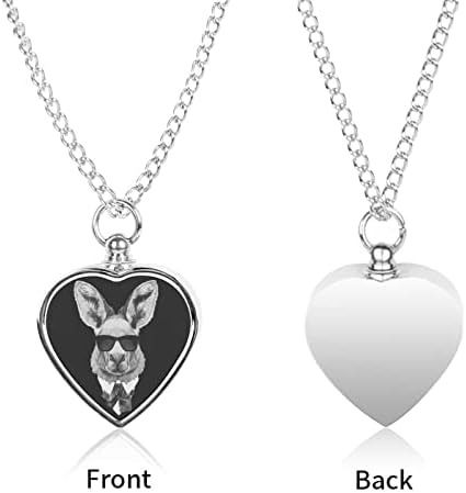 Cool Kengur ogrlica za kućne ljubimce za pse mačke pepeo Memorijalni privjesak za uspomenu nakit