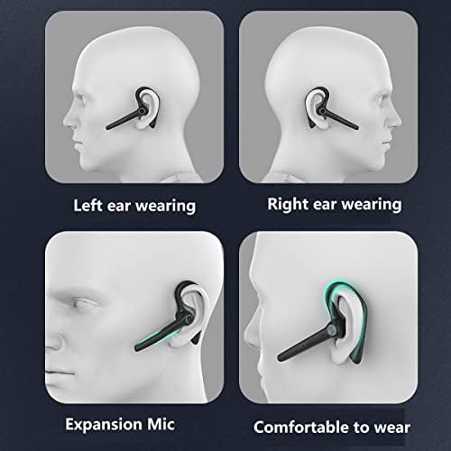 EPPFUN Bluetooth 5.2 Slušalice, bežični Bluetooth slušalica Ugrađena dual za otkazivanje buke, 50HRS
