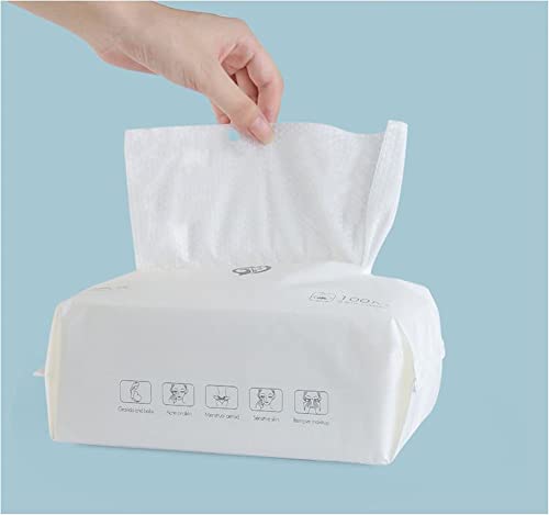 XICHEN 1 u vrećici od 100 kom jednokratni peškir za pranje lica pamučni jastučići kozmetički pamuk može biti