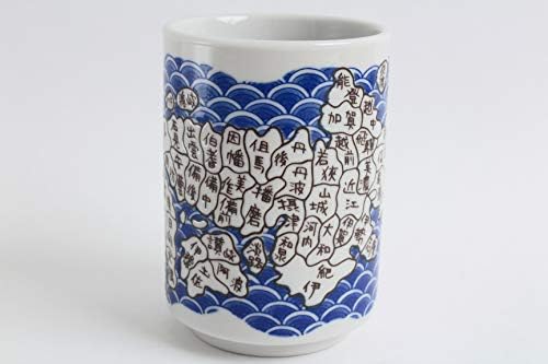 Mino Ware Japanska keramika Sushi Yunomi Chawan Čaj za čaj Karta Japana u ere Sengoku Made in