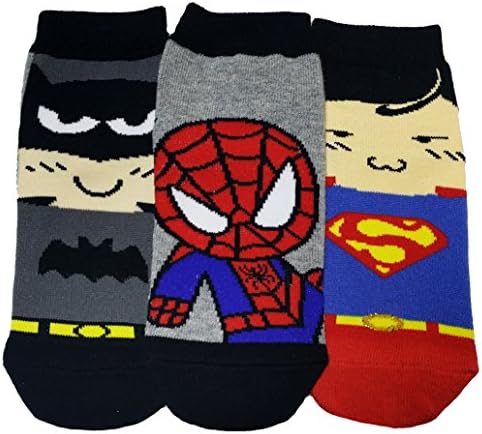 Jjmax Boy's Cotton Blend Superhero kolekcija čarapa