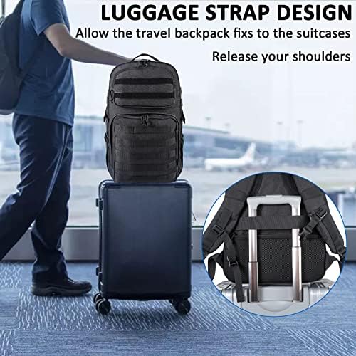 MATEIN ruksak za Laptop 17 inča, veliki putni ruksaci za muškarce prevelike avionske torbe za