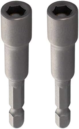 Jutagoss 1/4 burgija za vozača sa šestougaonom osovinom 7 mm, dužina 65 mm, Metrička sa magnetnim 2 kom
