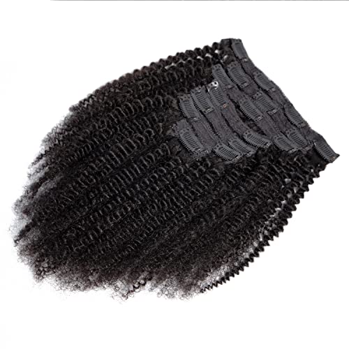 Afro Kinky Curly Clip u ekstenzijama za kosu ljudska kosa 4B 4c Afro Kinky Curly hair Clip Ins