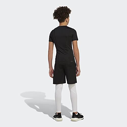 adidas Boys ' moisture Wicking Techfit kompresijska košulja kratki rukav