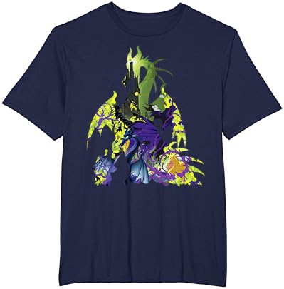 Disney Sleeping Beauty Maleficent Dragon Silhouette T-Shirt T-Shirt
