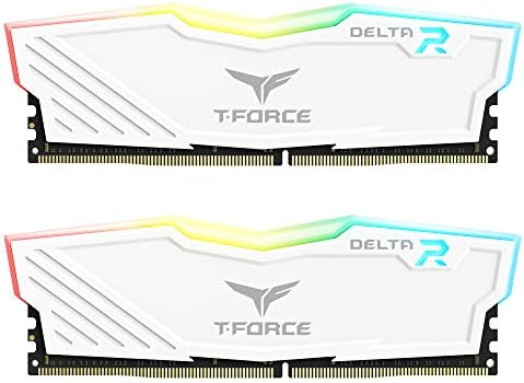 Teamgroup T-Force Delta RGB DDR4 64GB 3600MHz CL18 desktop Gaming memorijski modul Ram TF4D464G3600HC18JDC01-bijeli
