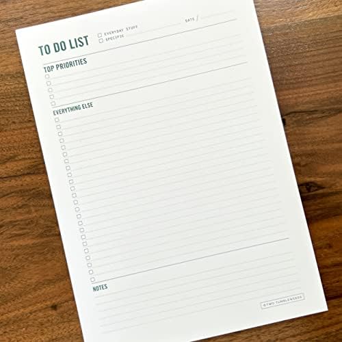Dvije tablete za popis bilježnice - dnevni plan zadataka, kontrolni popis i organizator - planer