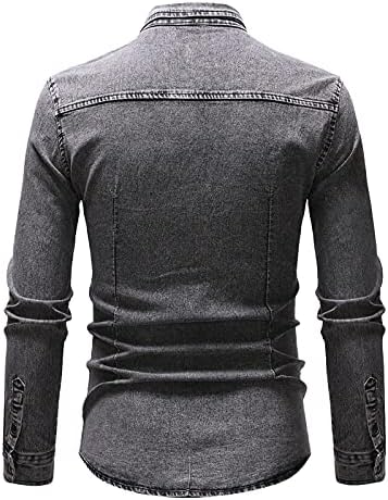 ZDDO traper lagane jakne majice za mens, 2022 jesen retro brzo dugme spuštena ležerna majica s džepovima