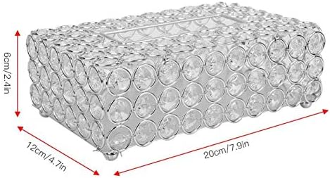 ALREMO HUANGXING - kutije za tkivo Praktično izdržljivo tkivo kutija stilski kristalni kupatilo pribor