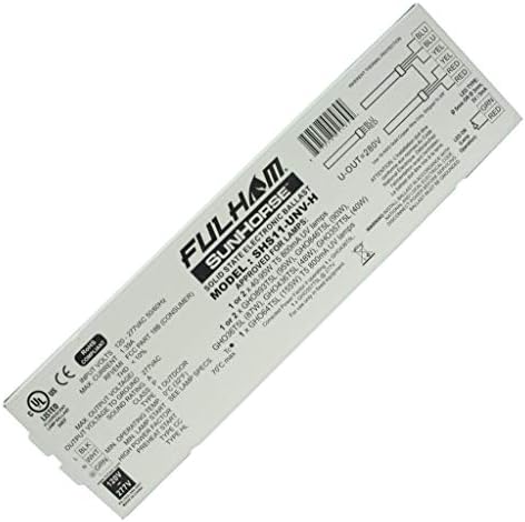 Fulham rasvjeta FEP-230-600-L SunHorse UV rasvjeta balast, 230V, Bijela