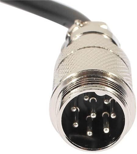 Gxmrhwy 10kom GX16 8-pinski muški i ženski čeoni spojni konektori sa produžnim kablom 1m